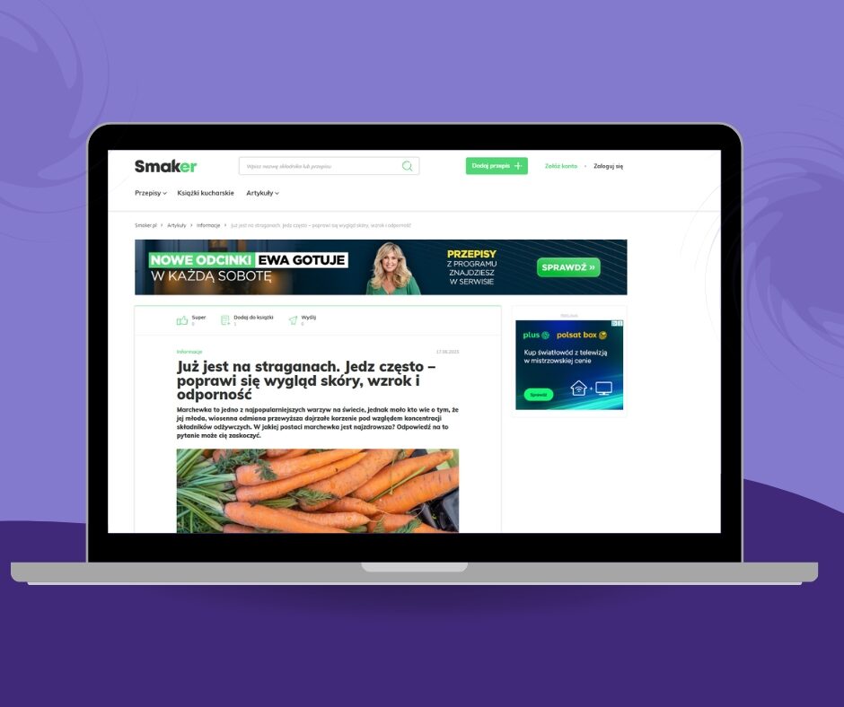 Artykuły blogowe dla serwisu kulinarnego