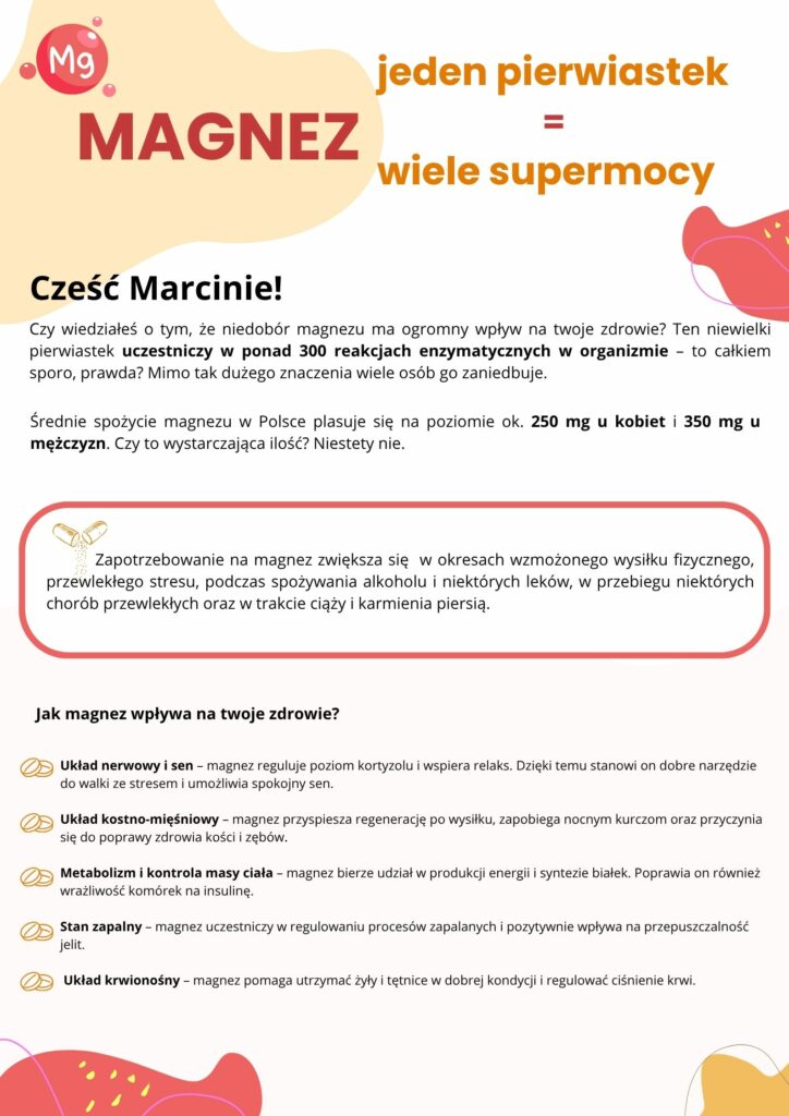 Newsletter dla dietetyka 1