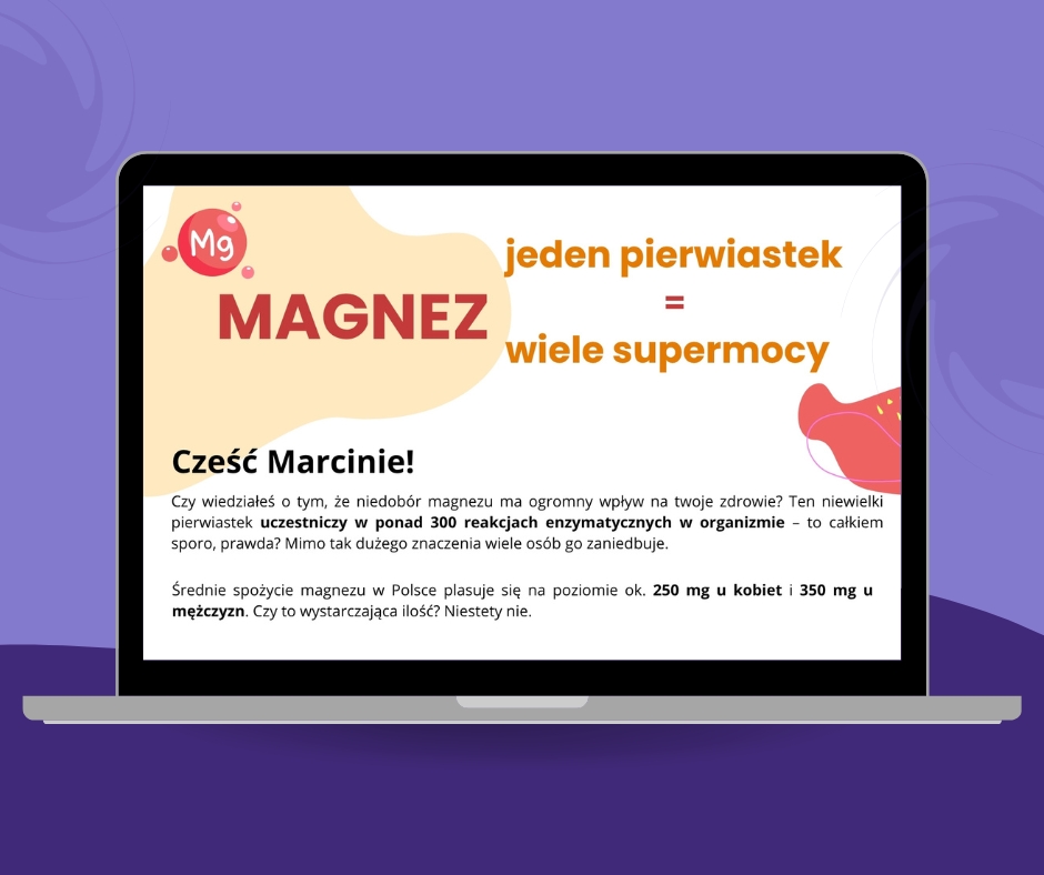 Newsletter dla dietetyka