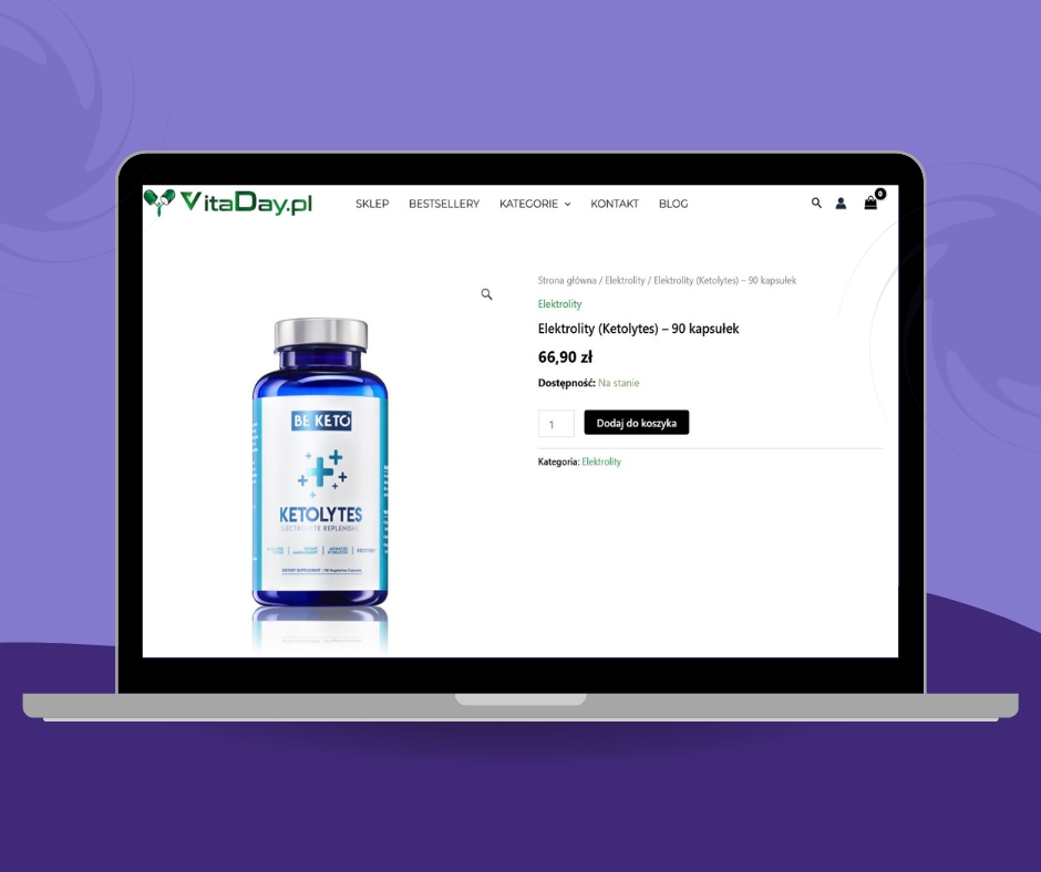 Treści produktowe dla branży suplementacyjnej